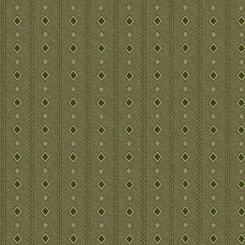Ashton - Green Diamond Stripe - #1672-66