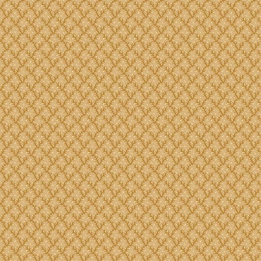 Autumn Spice - Golden Floral Bud Trellis - #3079-33