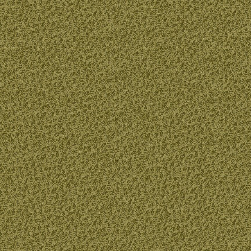 Autumn Spice - Green Tossed Sprigs - #3085-66