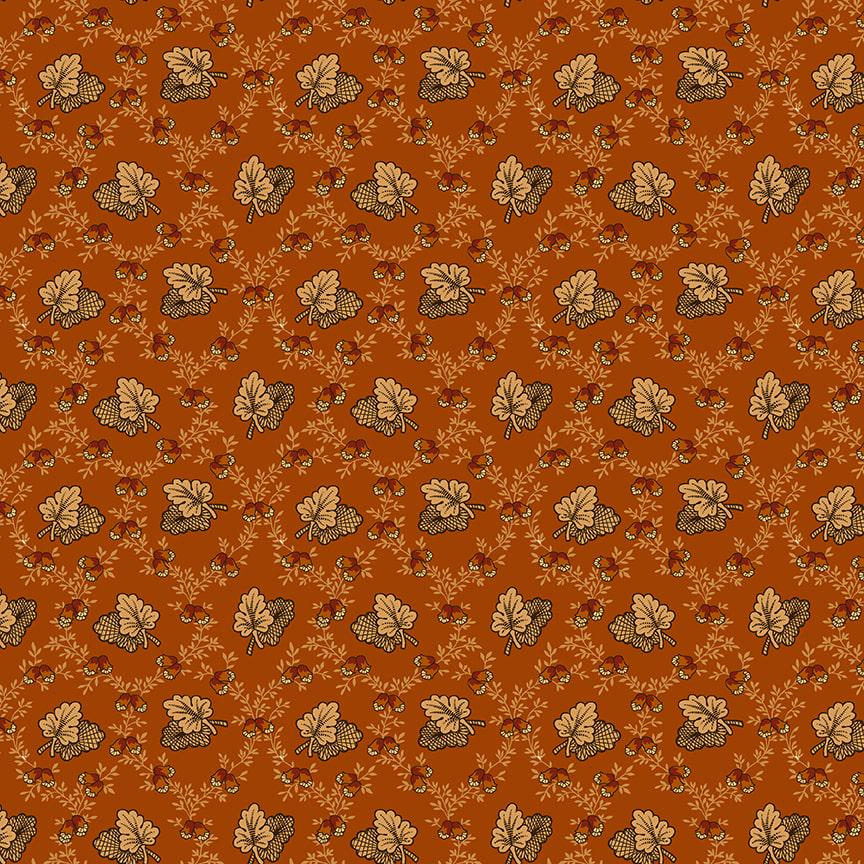 Autumn Spice - Pumpkin Acorns & Oak Leaves - #3076-35