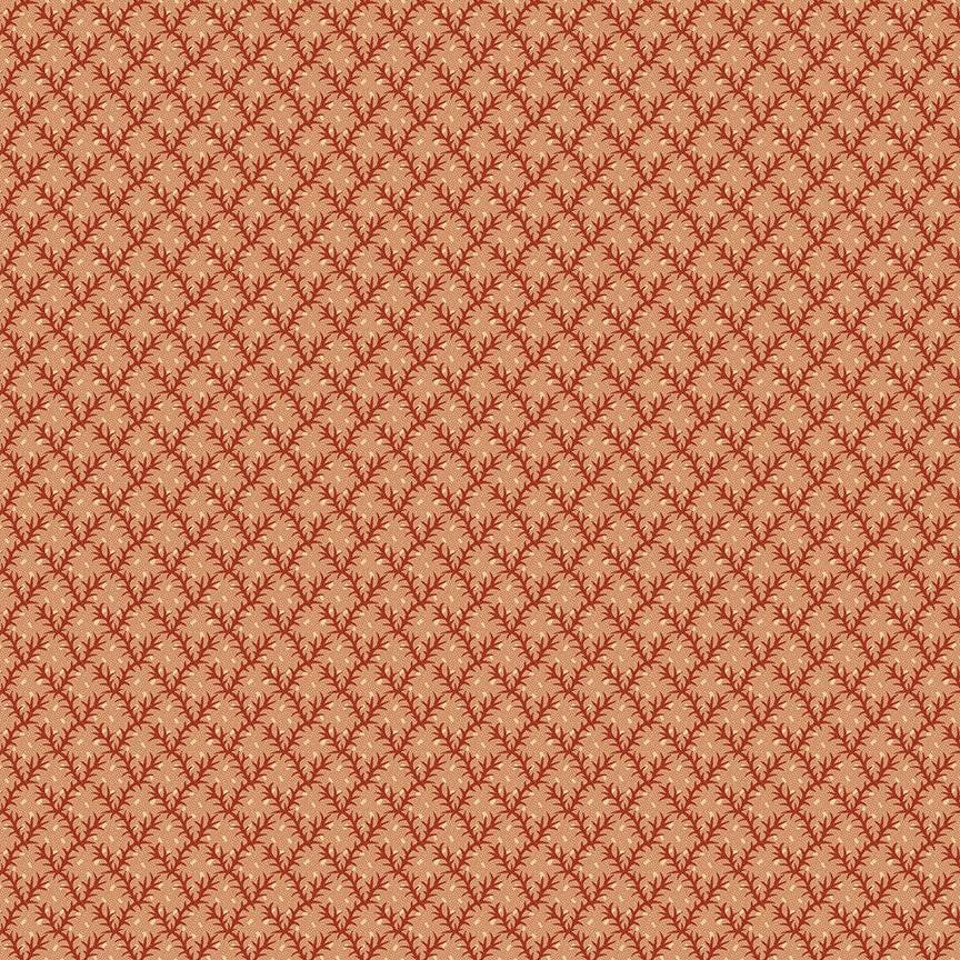 Autumn Spice - Red Floral Bud Trellis - #3079-88