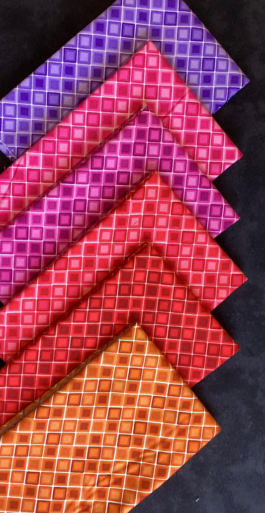 Square One Fat Qtr bundle of 6 #2478-B