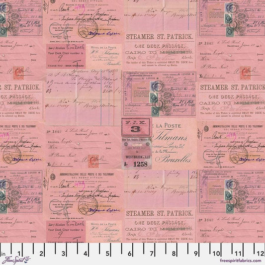 Tim Holtz Pink Palette Collection - Ephemera #215