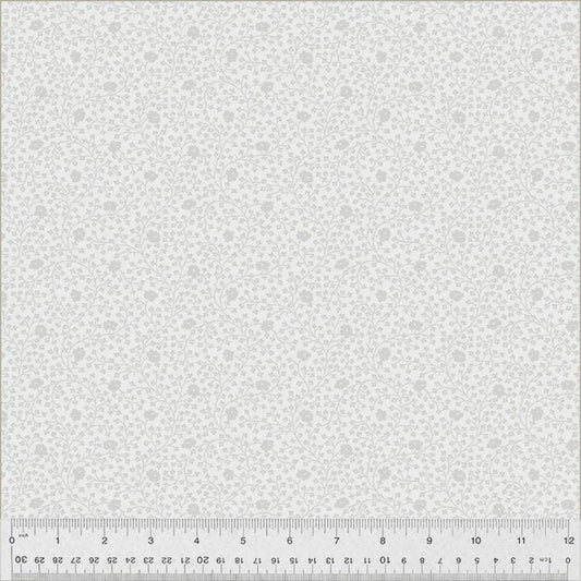 Icing - Flourish - White on White - #54143-1