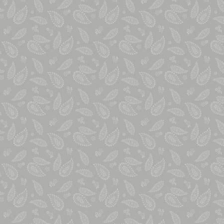 Dash of Pepper - Grey Paisley - #39126