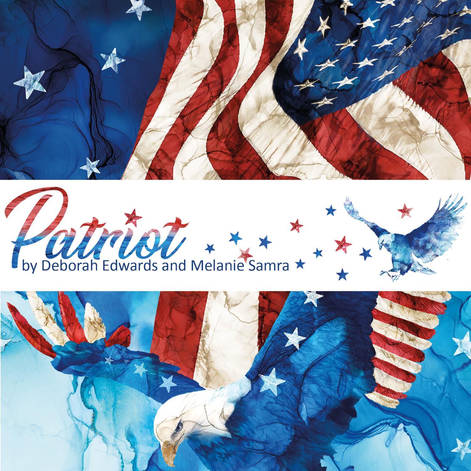 Patriot - White Multi Inspiration Words - #25544-10