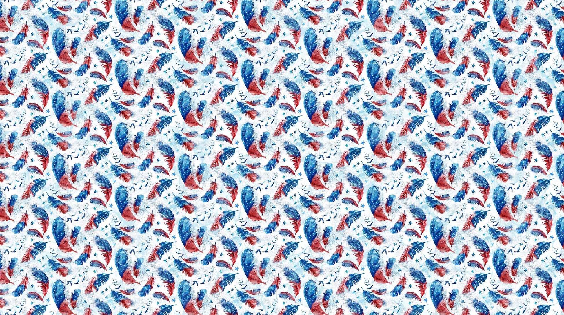 Patriot - White Multi Feather Toss - #25540-10