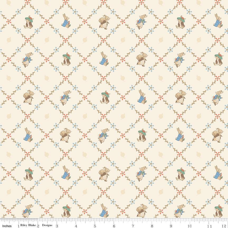Peter Rabbit and Benjamin Bunny - Lattice Cream #17254