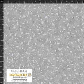 Star Sprinkles by Stof - Grey Silver - Small Stars #907