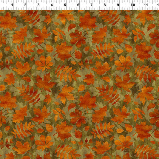 Autumn Celebration-Leaves Green- #6AUT-2