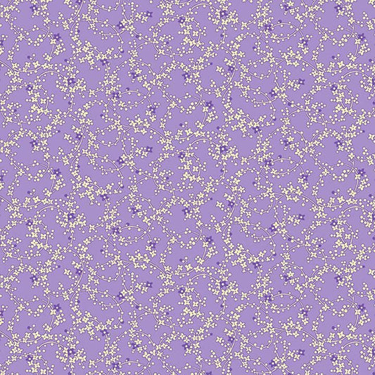 Nana Mae V - Lavender Tiny Chain of Daisies - #9690-55