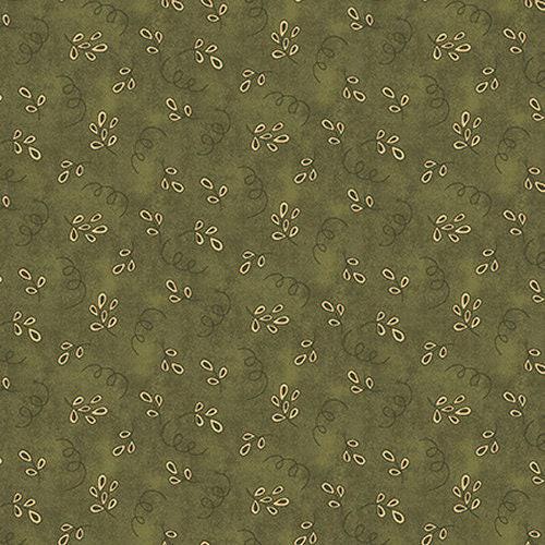 Ashton - Green Tear Drop Floral - #1675-66