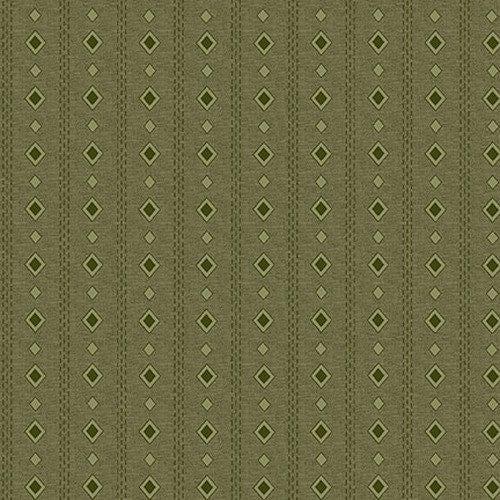 Ashton - Green Diamond Stripe - #1672-66
