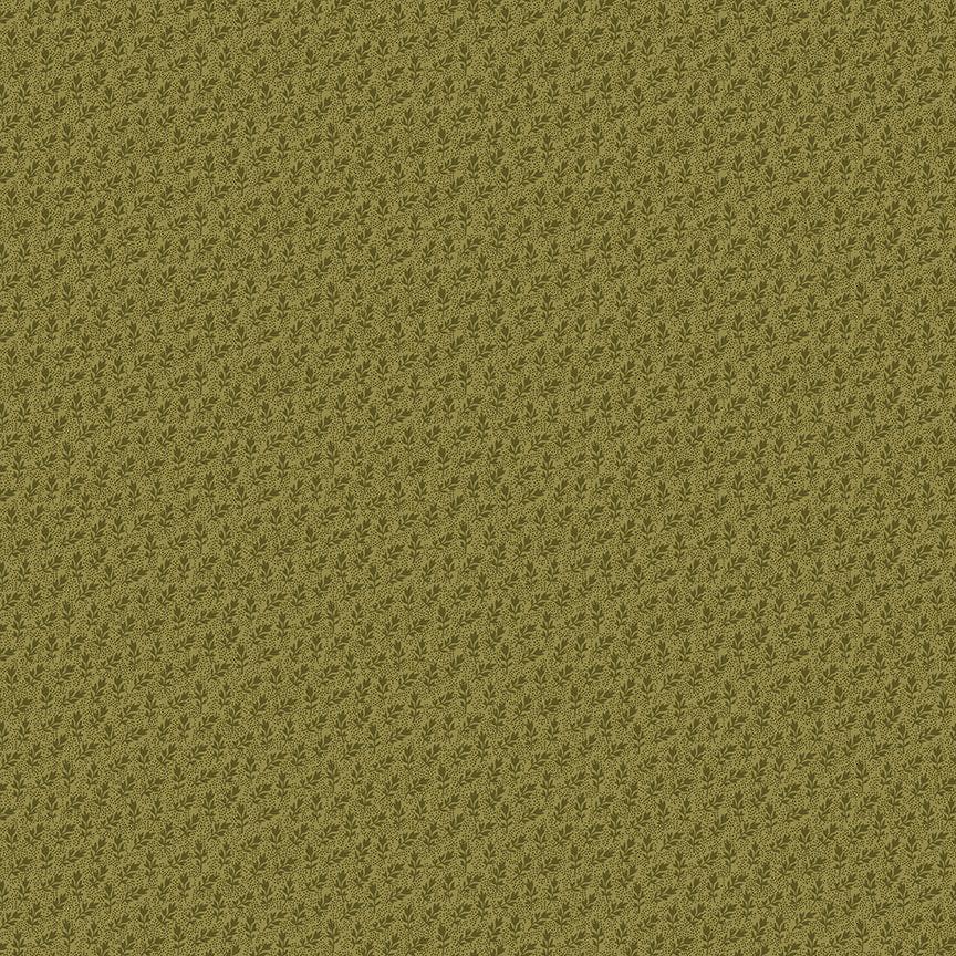 Autumn Spice - Green Tossed Sprigs - #3085-66