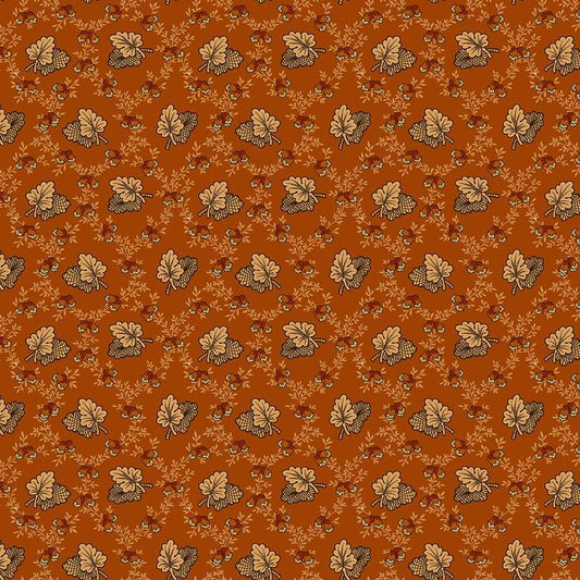 Autumn Spice - Pumpkin Acorns & Oak Leaves - #3076-35