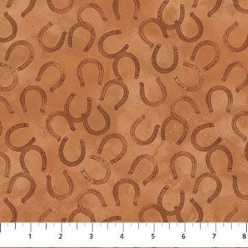 Wild and Free - Rust Horse Shoes - #27606-37