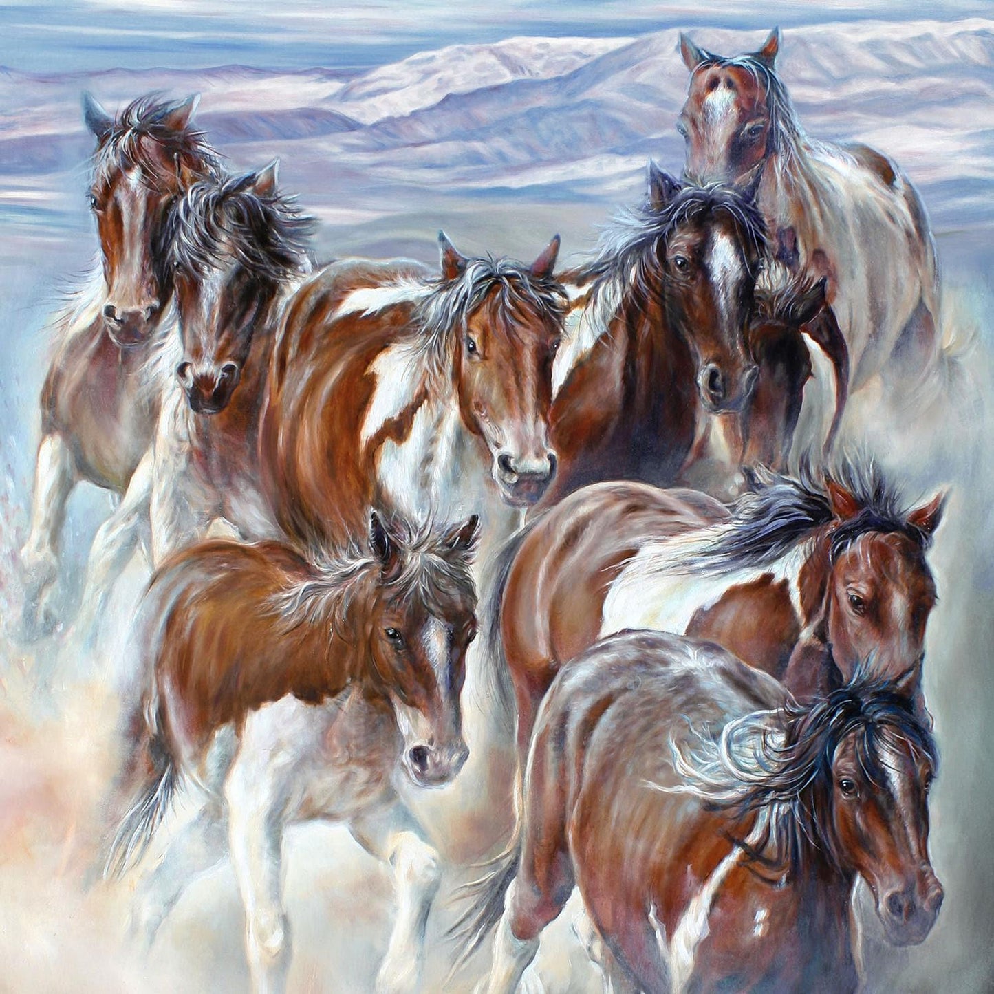Wild and Free - Pale Blue Texture - #27607-41