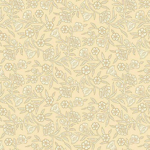 LAST CHANCE - Ashton - Ivory Floral Stamp - #1673-41 - (17 inches)