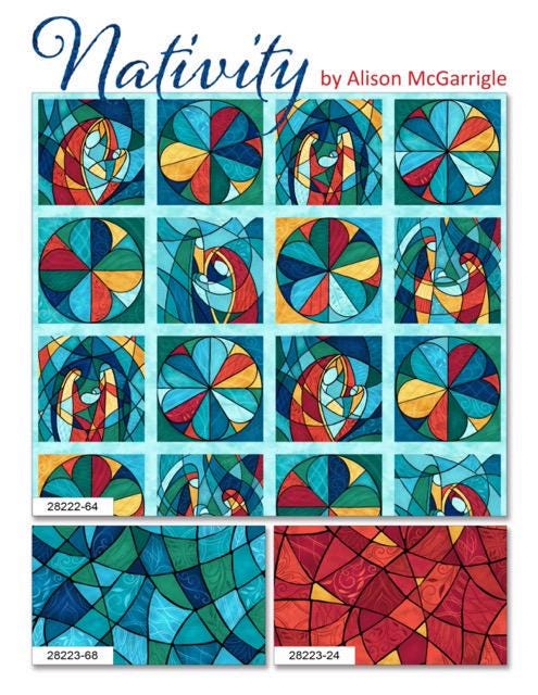 Nativity - Yellow #28226-52 - Northcott