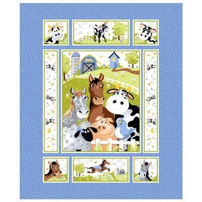 Barnyard Blues - 36" x 44" Panel - #413760