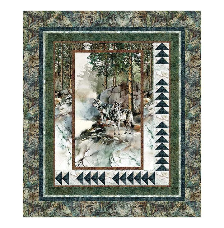 Lone Wolf - 24" x 43" Panel - #27181-66