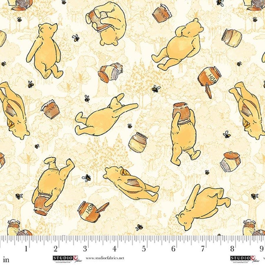 Classic Winnie Bears #8716-44 Yellow