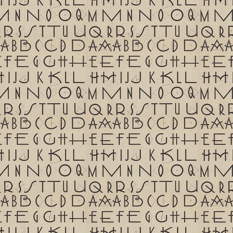 Tim Holtz Charcoal Palette Collection - Typography #314