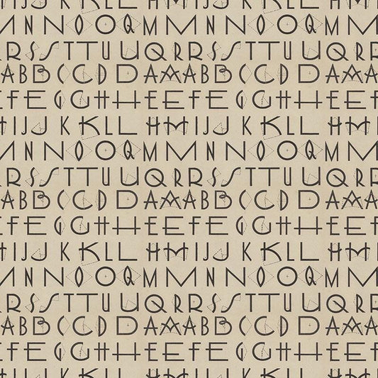 Tim Holtz Charcoal Palette Collection - Typography #314