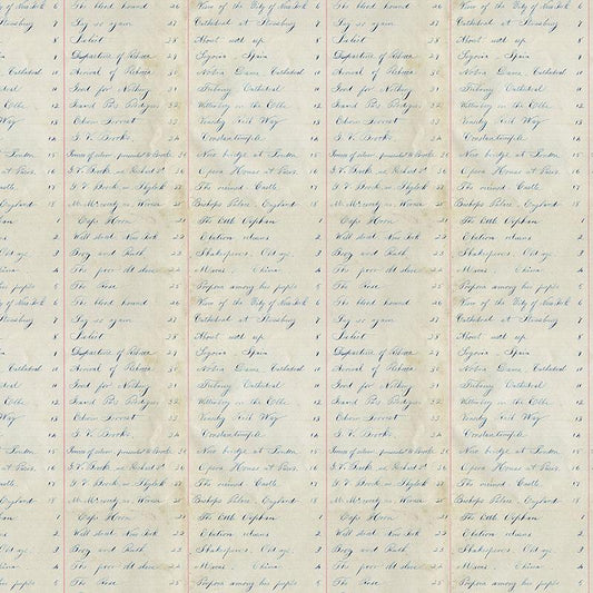 Tim Holtz Indigo Palette Collection - Ledger #294