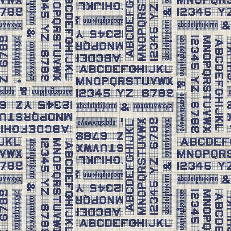 Tim Holtz Indigo Palette Collection - Typography #295