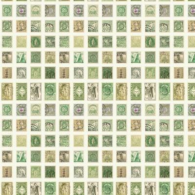 Tim Holtz Green Palette Collection - Stamps #261