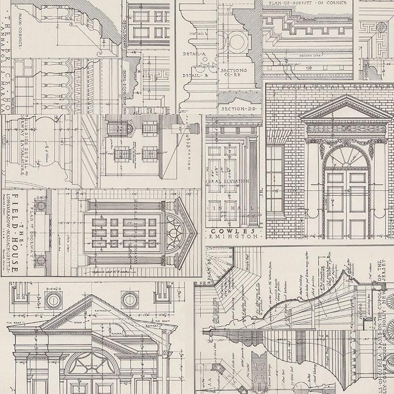 Tim Holtz Charcoal Palette Collection - Schematics #317