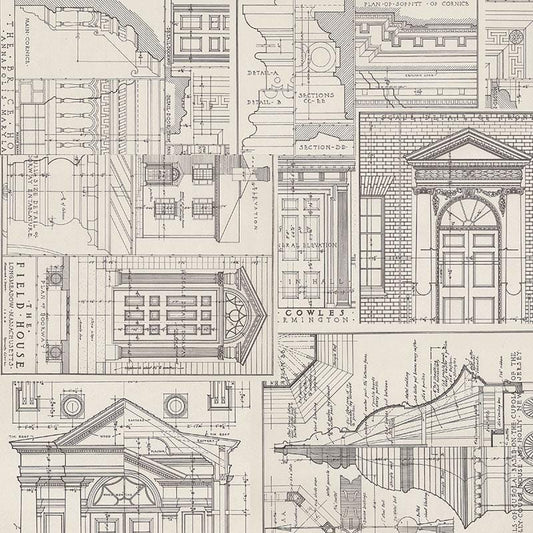 Tim Holtz Charcoal Palette Collection - Schematics #317