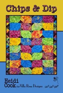 Villa Rosa Pattern Card-Chips & Dip