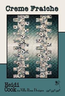 Villa Rosa Pattern Card-Creme Fraiche