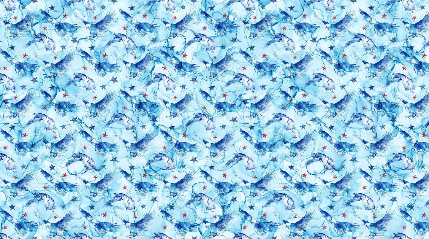 Patriot - Blue Multi Eagles - #25539-42