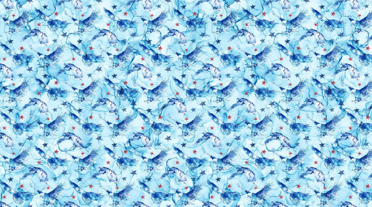 Patriot - Blue Multi Eagles - #25539-42