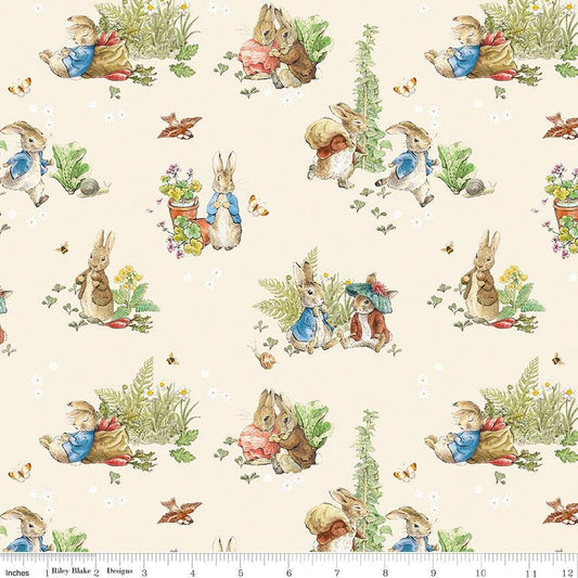 Peter Rabbit and Benjamin Bunny - Main Cream #17250