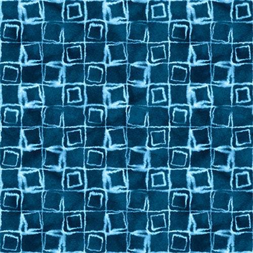 Katori - Blue Square Geometric