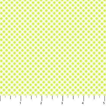 Bunnies for Baby- Little Gingham- Green #10217-70