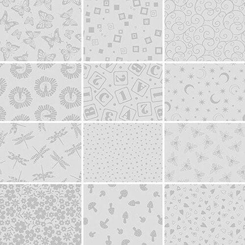 Grayscale - Floral #1755-90
