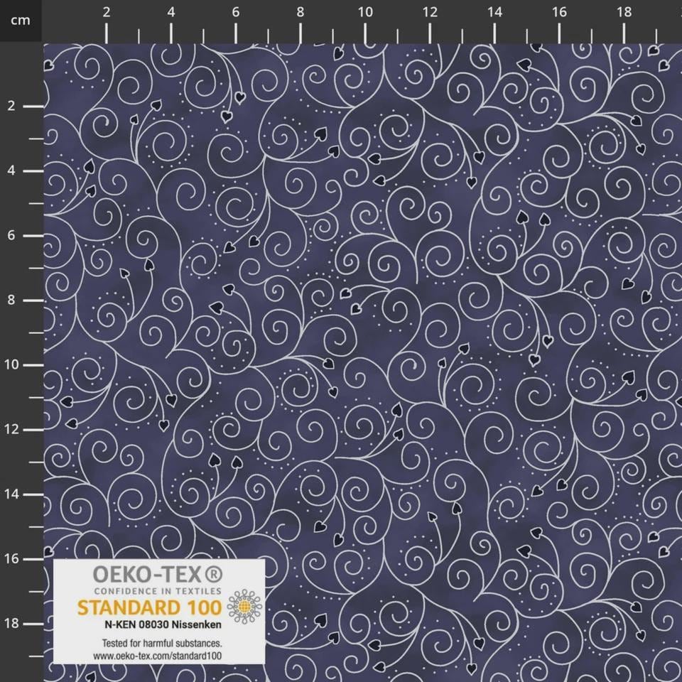 Frosty Snowflake - Stof Fabrics - #4590-608