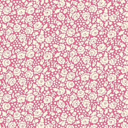 Nana Mae V - Pink Small Monotone Roses - #9689-22