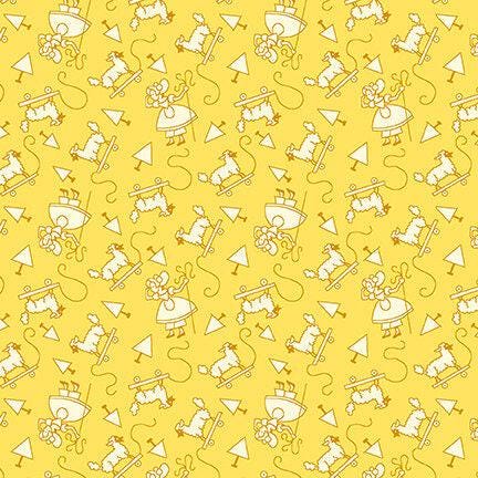 Nana Mae V - Yellow Monotone Little Bo Peep - #9692-44