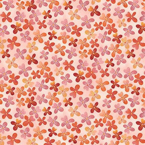 Canyon Bird - Blush Small Tossed Flowers - #6772-22