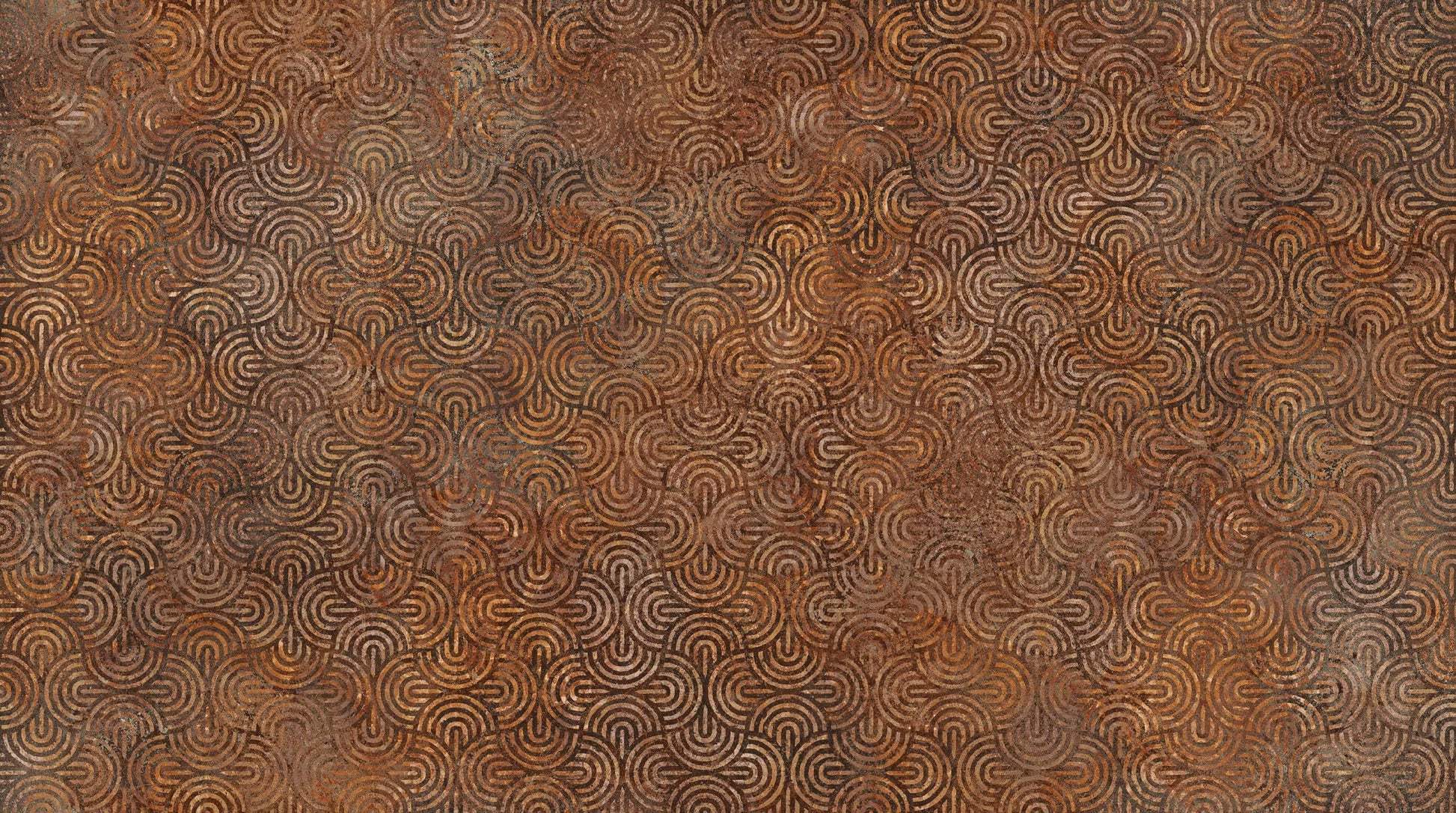 Retro Vibes Stonehenge - Rust Multi - 27742-34