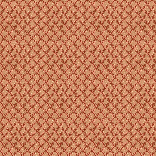 Autumn Spice - Red Floral Bud Trellis - #3079-88
