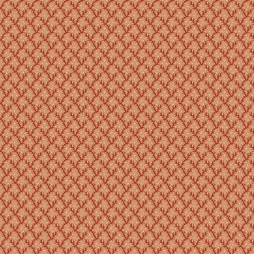 Autumn Spice - Red Floral Bud Trellis - #3079-88
