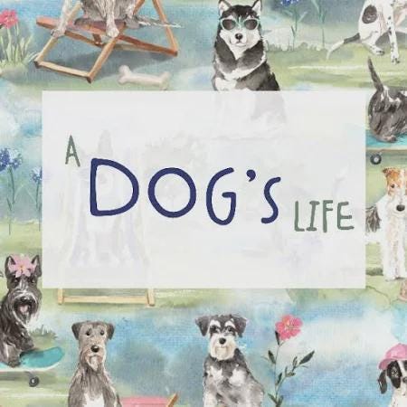 CLEARANCE - A Dog's Life - Paw Prints - #18032
