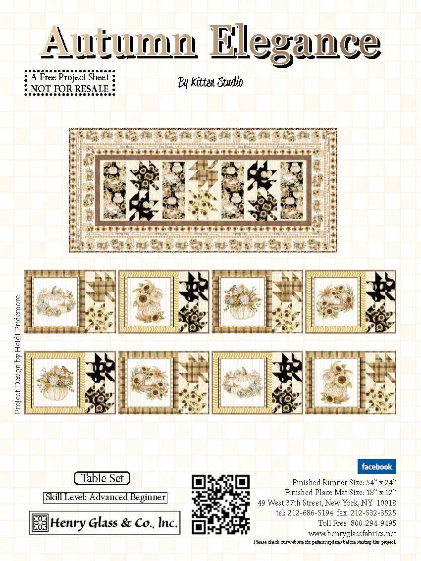 Autumn Spice - 36" x WOF Panel - #3088P-34